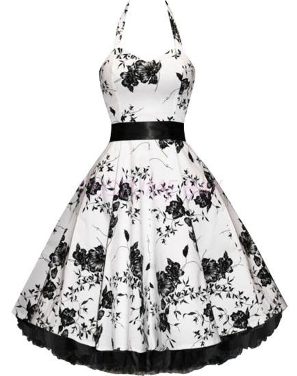 rockabilly evening dresses