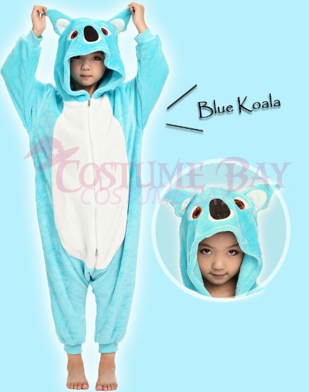 Picture of Kids Blue Koala Onesie