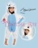 Picture of Kids Blue Unicorn Onesie