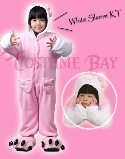 Picture of Kids Hello Kitty - White Head Onesie