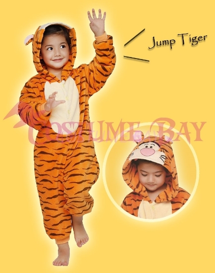 Picture of Kids Jump Tiger Onesie