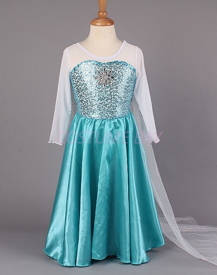 Picture of Girls Frozen Elsa Costume Dress