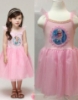 Picture of Frozen Princess Elsa Anna Costume Dress - Pink