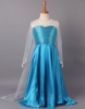 Picture of Frozen Elsa Dress Detachable Elongated Cape