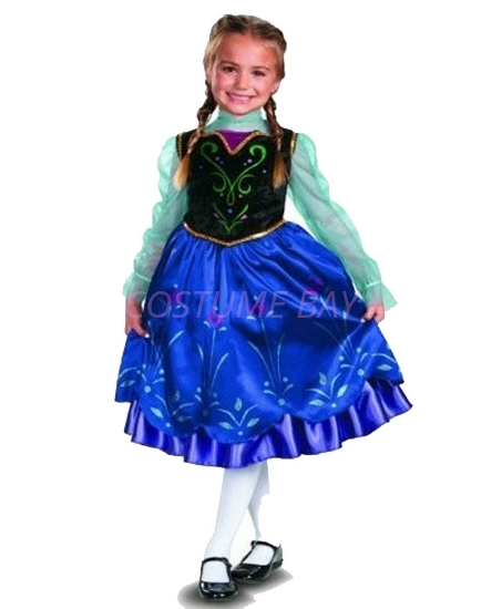 Picture of Frozen Princess Anna Costume Dress