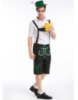 Picture of Mens Lederhosen Oktoberfest Bavarian German Beer Costume Black