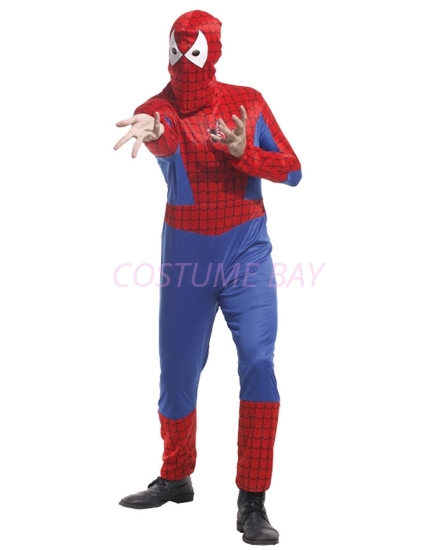 Picture of Men's Superhero Spiderman Costume Jumpsuit