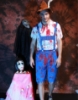 Picture of Bavarian Guy Mens Blood-Splattered Zombie Lederhosen Halloween Costume