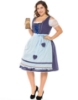 Picture of Ladies Oktoberfest Bavarian Beer Maid Costume PLUS SIZE NEW ARRIVAL