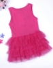 Picture of Girls Flower Mickey Minnie Mouse Polka dots Tutu Princess Dress -Pink