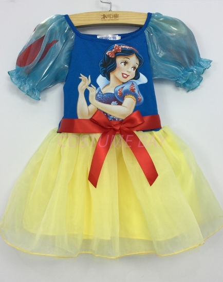 Picture of Girls Snow White Princess Dress