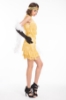 Picture of 1920's Charleston Flapper Dress Two Shoulders - Golden