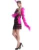 Picture of 1920's Charleston Flapper Dress Two Shoulders - Pink