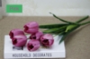 Picture of Bouquet 3 Heads Fake Tulip Artificial Silk Flower