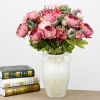 Picture of Bouquet 6 Heads Artificial Silk Peony