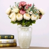 Picture of Bouquet 6 Heads Artificial Silk Peony