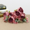 Picture of Bouquet 6 Heads Artificial Silk Peony