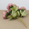 Picture of Bouquet 6 Heads Artificial Silk Peony