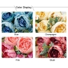 Picture of Bouquet 6 Heads Artificial Silk Peony