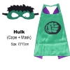 Picture of Kids Superhero Cape &  Mask Set - Hulk