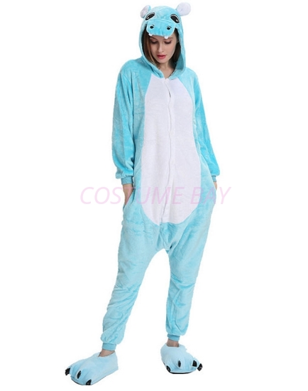 Picture of Blue Hippo Onesie