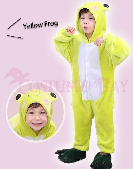 Picture of Yellow Frog Kids Onesie