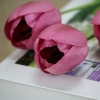 Picture of Bouquet 3 Heads Fake Tulip Artificial Silk Flower