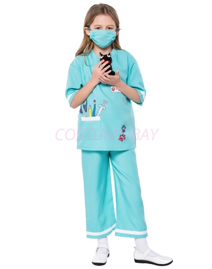 Picture of Kids Nurse Doctor Vet Costume for Book Week