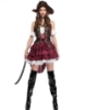 Picture of Women's Sexy Swashbuckler Captain Pirate Costume