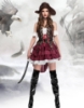 Picture of Women's Sexy Swashbuckler Captain Pirate Costume