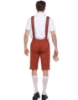 Picture of Mens Lederhosen Oktoberfest Bavarian German Beer Costume Brown