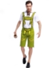 Picture of Mens Lederhosen Oktoberfest Bavarian German Beer Costume Green