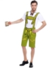 Picture of Mens Lederhosen Oktoberfest Bavarian German Beer Costume Green