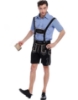 Picture of Bavarian Guy Mens Lederhosen Costume Black