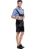 Picture of Bavarian Guy Mens Lederhosen Costume Black