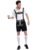 Picture of Mens Lederhosen Oktoberfest Bavarian German Beer Costume Black