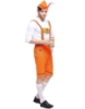 Picture of Bavarian Guy Mens Lederhosen Costume Orange