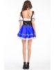 Picture of Ladies Oktoberfest Bavarian Beer Maid Blue Dress Costume