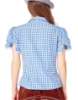 Picture of Ladies Oktoberfest Bavarian Beer Maid Shirt - Blue