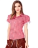 Picture of Ladies Oktoberfest Bavarian Beer Maid Shirt - Red