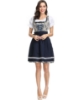 Picture of Ladies Oktoberfest Beer Wench Maid Cotton Print Dress