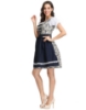 Picture of Ladies Oktoberfest Beer Wench Maid Cotton Print Dress