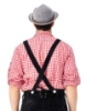 Picture of Bavarian Guy Mens Lederhosen Red Shirt