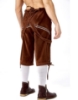 Picture of Bavarian Guy Mens Lederhosen Shorts - Black