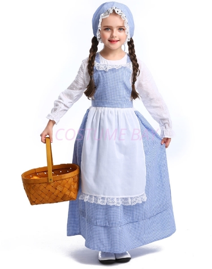 Picture of Girls Pioneer Colonial Costume for Book Week