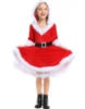 Picture of Little Miss Santa Girls Christmas Costume