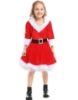 Picture of Little Miss Santa Girls Christmas Costume