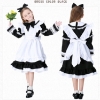 Picture of Girls Alice in Wonderland Book Week Maid Costume - Black