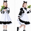 Picture of Girls Alice in Wonderland Book Week Maid Costume - Black