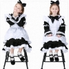 Picture of Girls Alice in Wonderland Book Week Maid Costume - Black